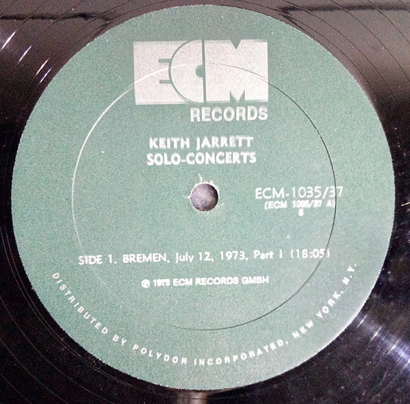 Keith Jarrett : Solo Concerts: Bremen / Lausanne (3xLP, Album, All + Box)