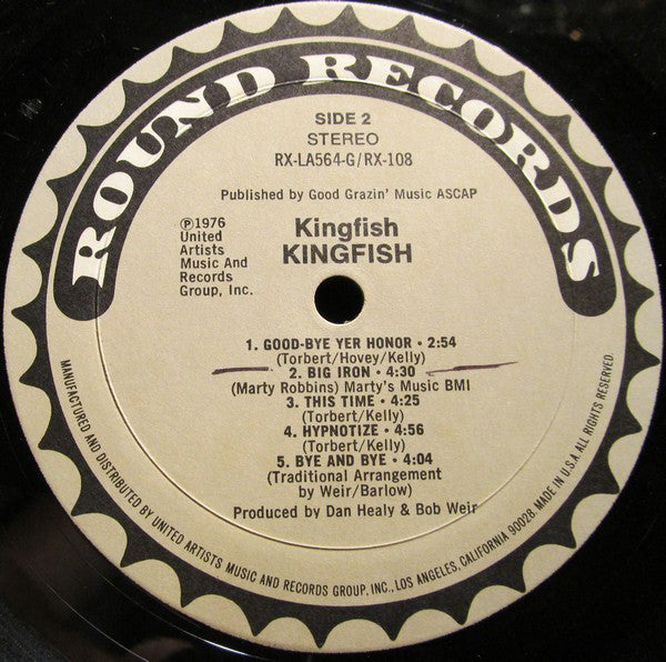 Kingfish : Kingfish (LP, Album, Res)