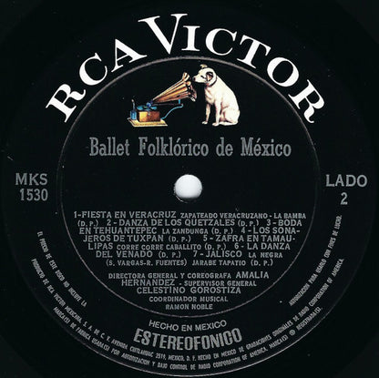 Ballet Folklorico De Mexico : Ballet Folklorico De Mexico (LP, Album, Bla)