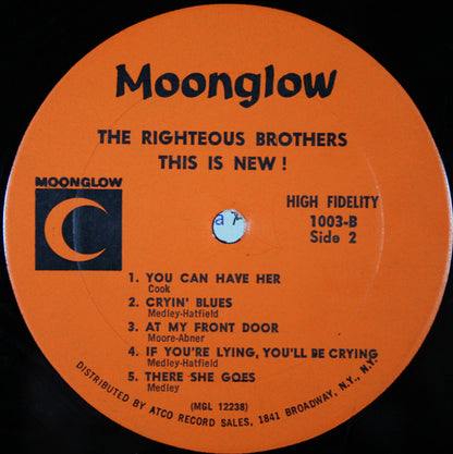 The Righteous Brothers : This Is New! (LP, Album, Mono)