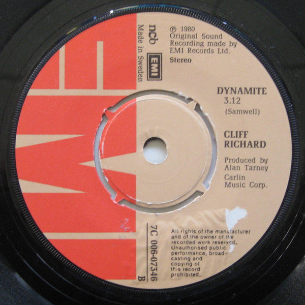 Cliff Richard : Dreamin' (7", Single)