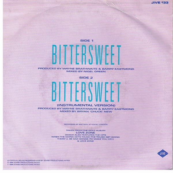 Billy Ocean : Bittersweet (7")