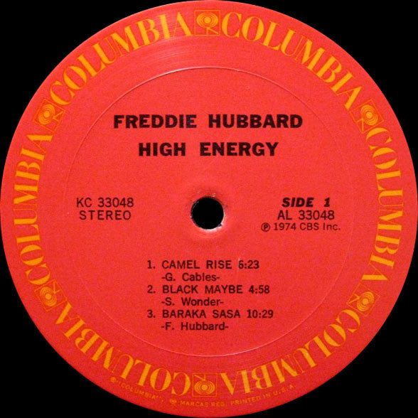 Freddie Hubbard : High Energy (LP, Album, Ter)