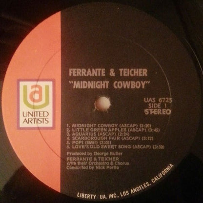 Ferrante & Teicher : Midnight Cowboy (LP, Album)