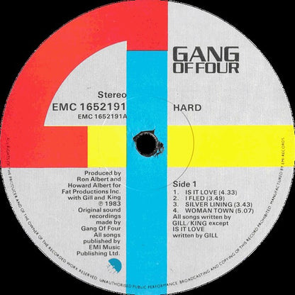 Gang Of Four : Hard (LP, Album)