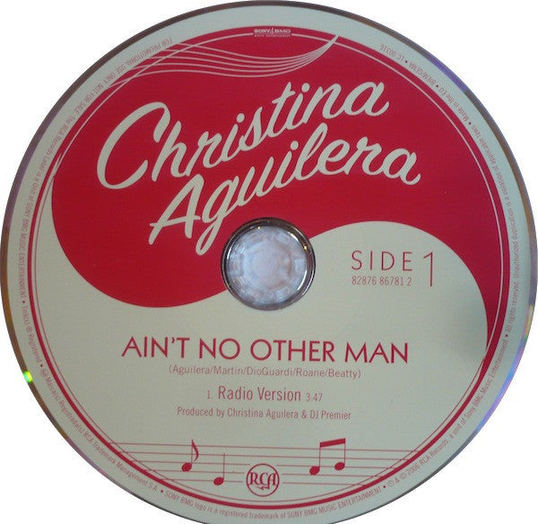 Christina Aguilera : Ain't No Other Man (CD, Single, Promo)