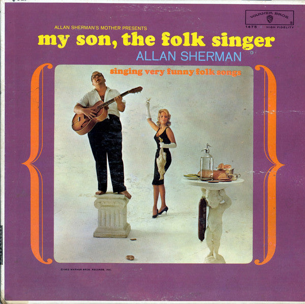 Allan Sherman : My Son, The Folk Singer (LP, Album, Mono)