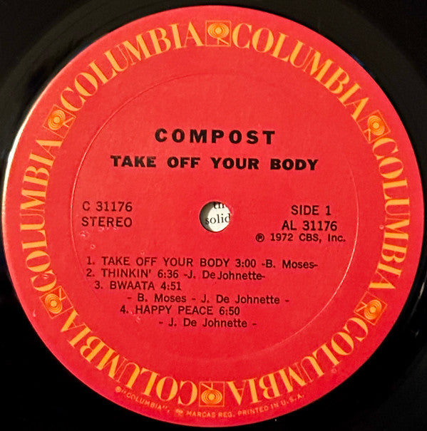 Compost (2) : Take Off Your Body (LP, Album, Ter)