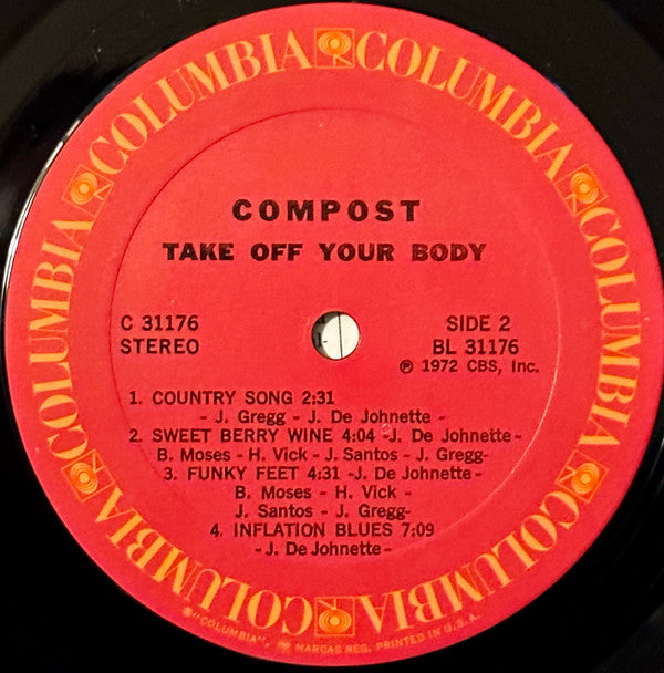 Compost (2) : Take Off Your Body (LP, Album, Ter)