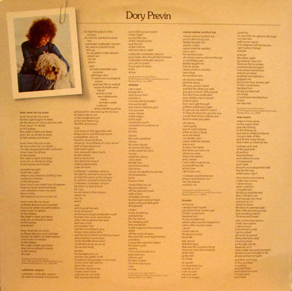 Dory Previn : Dory Previn (LP, Album)