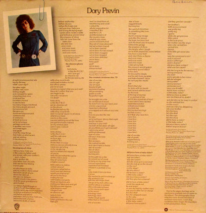 Dory Previn : Dory Previn (LP, Album)