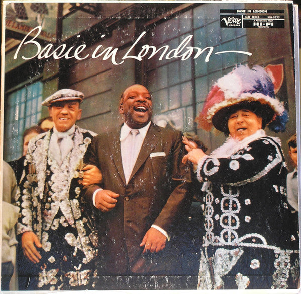 Count Basie Orchestra : Basie In London (LP, Album, Mono, RE)