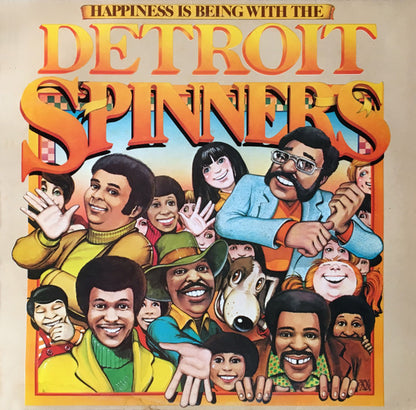 Spinners : Happiness Is Being With The Detroit Spinners (LP, Album)