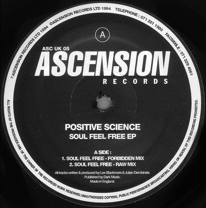 Positive Science : Soul Feel Free EP (12", EP)