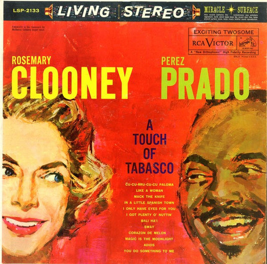 Rosemary Clooney / Perez Prado : A Touch Of Tabasco (LP, Album, Roc)