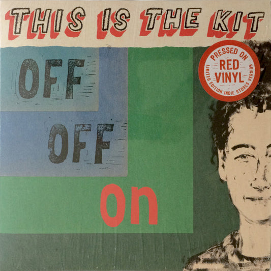 This Is The Kit : Off Off On (LP, Album, Ltd, Red)