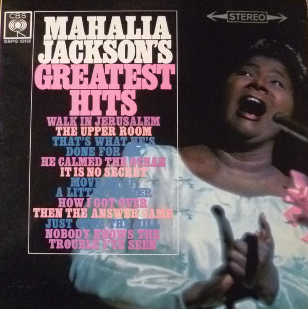 Mahalia Jackson : Mahalia Jackson's Greatest Hits (LP, Comp, RE)