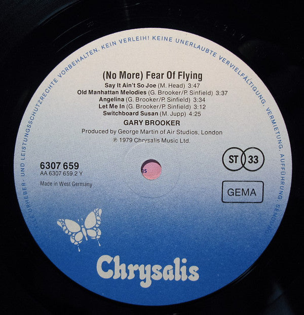 Gary Brooker : No More Fear Of Flying (LP, Album)