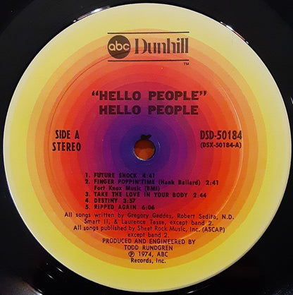 Hello People : The Handsome Devils (LP, Album, Pit)