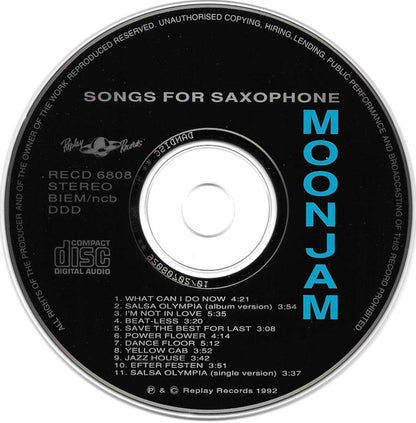 Moonjam : Songs For Saxophone (CD, Album, Dan)