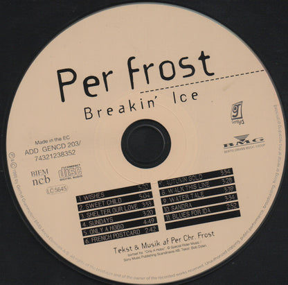 Per Frost : Breakin' Ice (CD, Album)