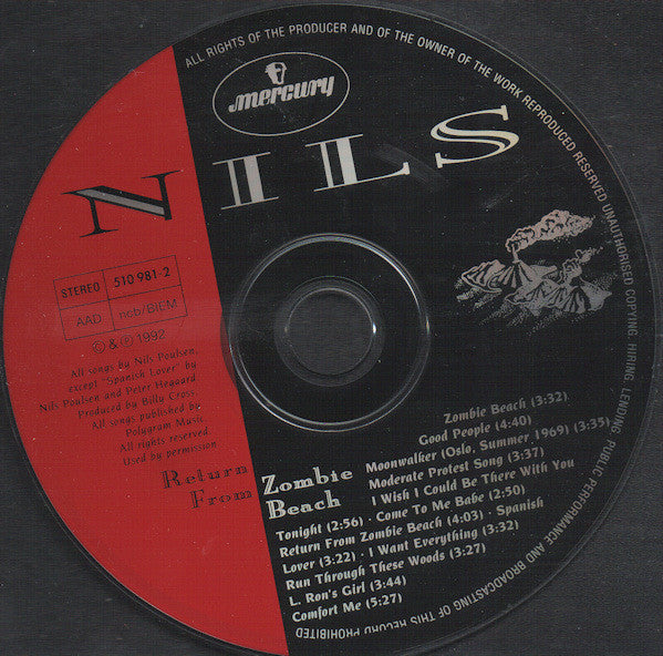 Nils (13) : Return From Zombie Beach (CD, Album)