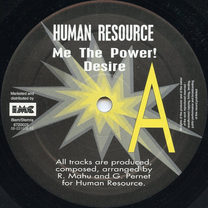 Human Resource : Me The Power! (12")