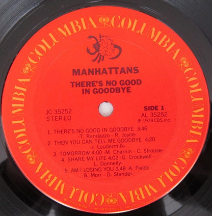 Manhattans : There's No Good In Goodbye (LP, Album)