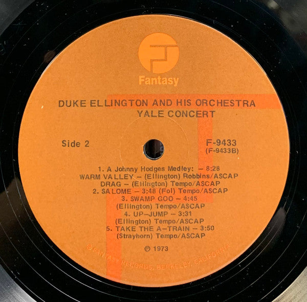 Duke Ellington And His Orchestra : Yale Concert (LP, Ind)