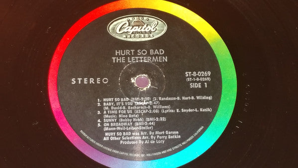 The Lettermen : Hurt So Bad (LP)