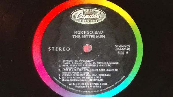 The Lettermen : Hurt So Bad (LP)