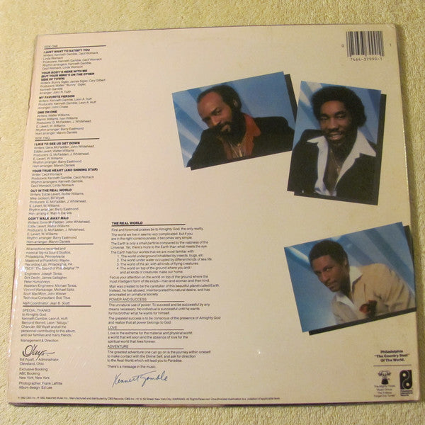 The O'Jays : My Favorite Person (LP, Album, Car)