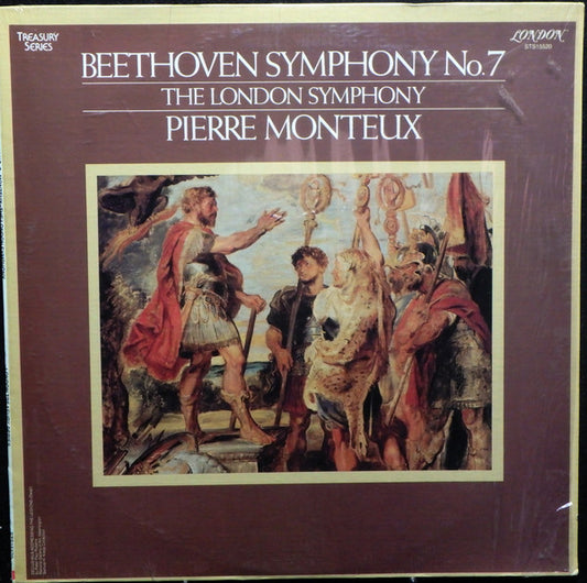 Ludwig van Beethoven, The London Symphony Orchestra , Conducted by Pierre Monteux : Beethoven Symphony No. 7 (LP, Album, RE)