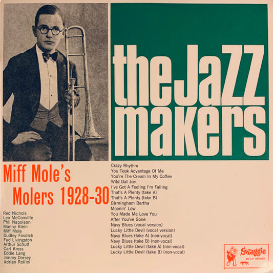 Miff Mole's Molers : Miff Mole's Molers 1928/30 (LP, Comp, Mono)