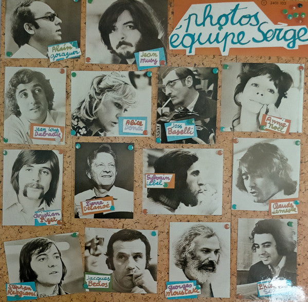 Serge Reggiani : Bon A Tirer (LP, Album)