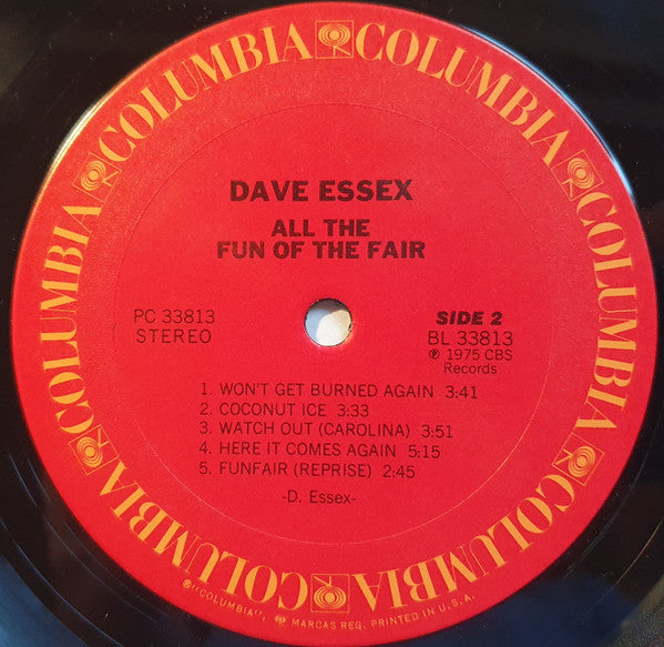 David Essex : All The Fun Of The Fair (LP, Album)