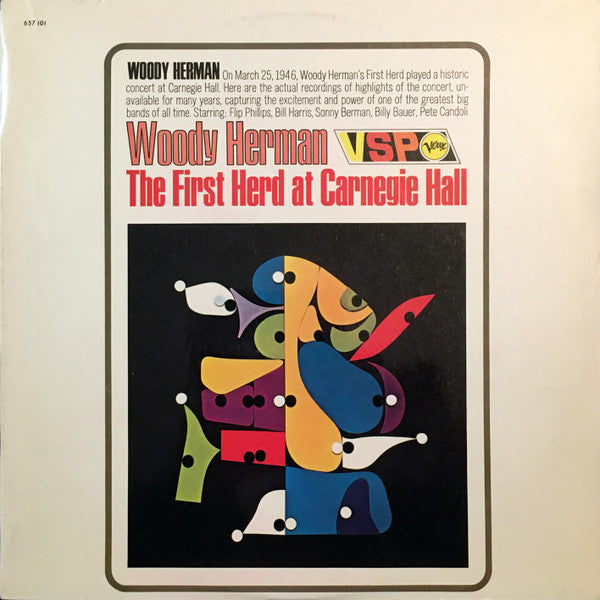 Woody Herman : The First Herd At Carnegie Hall (LP, Mono, RM)