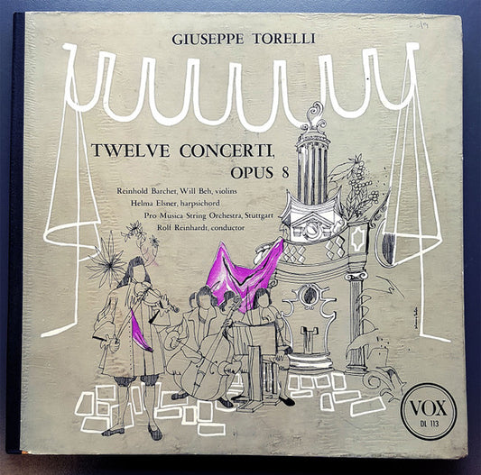 Giuseppe Torelli : 12 Concerti Opus 8 (3xLP, Album, Dlx, Ltd + Box)