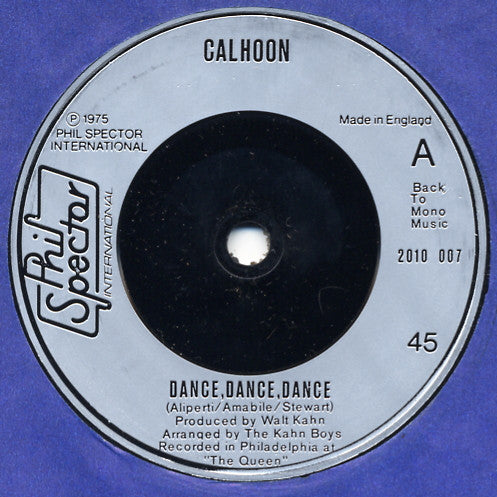 Calhoon : (Do You Wanna) Dance, Dance, Dance  (7", Single)