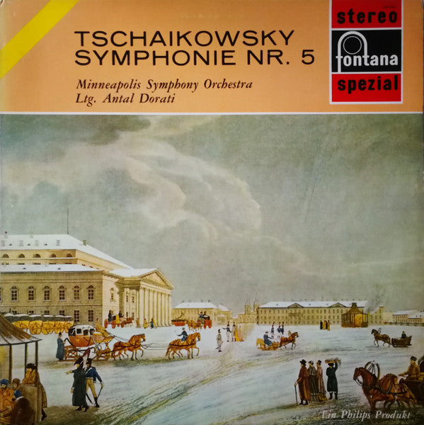 Pyotr Ilyich Tchaikovsky / Minneapolis Symphony Orchestra, Antal Dorati : Symphony No. 5 (LP, Album)