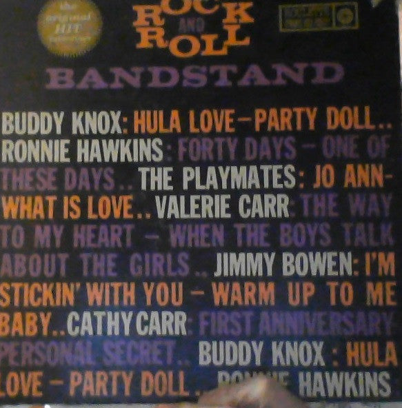 Various : Rock N' Roll Bandstand (LP, Comp, Mono)