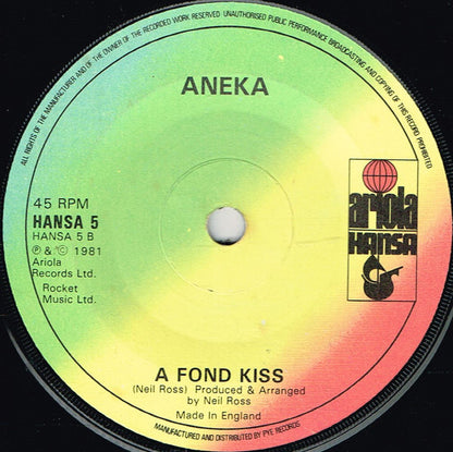 Aneka : Japanese Boy (7", Single, Pap)