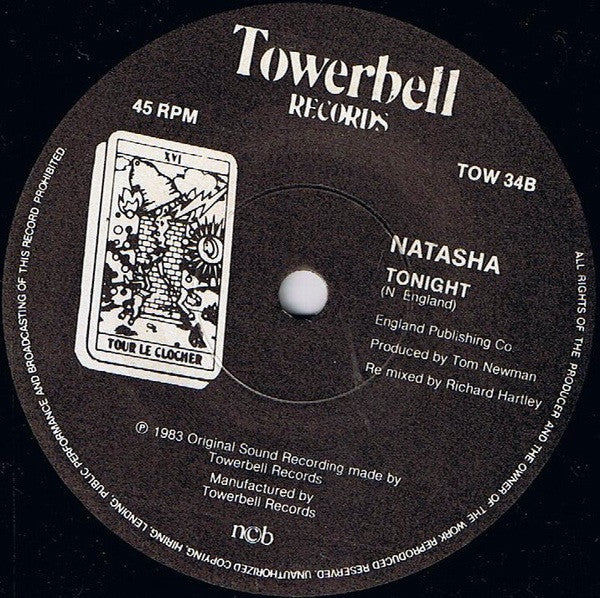 Natasha England : I Can't Hold On (7", Single)