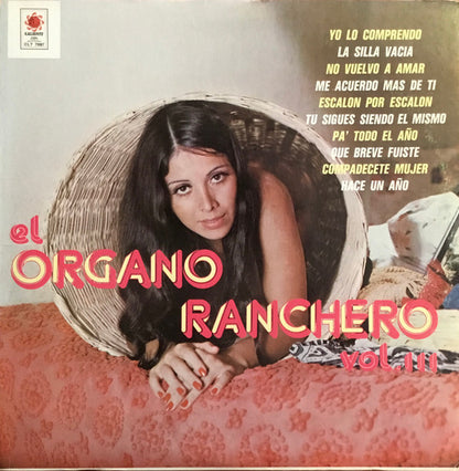 El Organo Ranchero : El Organo Ranchero Vol. III (LP)