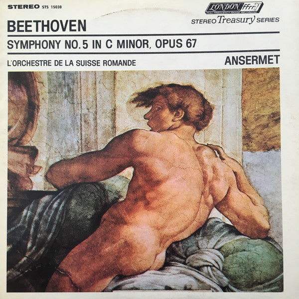 Ludwig Van Beethoven, L'Orchestre De La Suisse Romande, Ernest Ansermet : Symphony No. 5 In C Minor, Opus 67 (LP, Album, RE, RP)