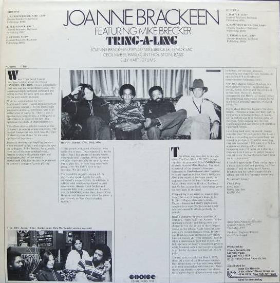 Joanne Brackeen Featuring Michael Brecker : Tring-A-Ling (LP, Album)