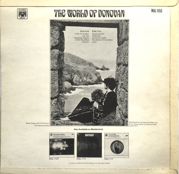 Donovan : The World Of Donovan (LP, Comp, Mono)