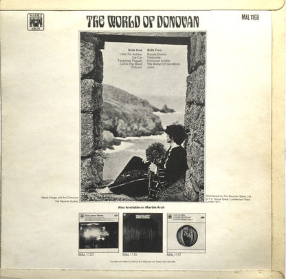 Donovan : The World Of Donovan (LP, Comp, Mono)