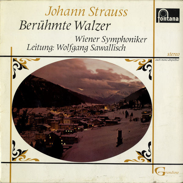 Johann Strauss Jr., Wolfgang Sawallisch, Wiener Symphoniker : Berühmte Walzer (LP)