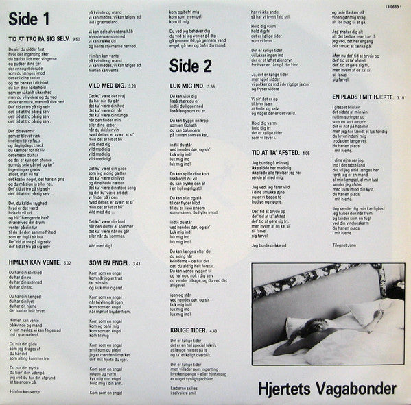 Henrik Strube : Hjertets Vagabonder (LP, Album)